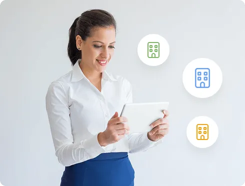 Compradora fazendo cotação