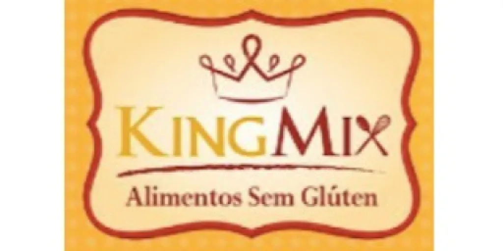 Logo King Mix - Alimentos e Pré-Misturas Sem Glúten