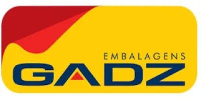 Logo Gadz Embalagens - Barricas de Papelão
