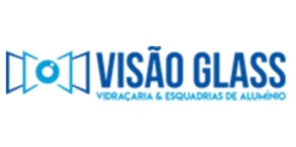 Logo Visão Glass - Vidraçaria e Esquadrias de Alumínio