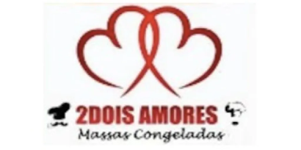 Logo 2Dois Amores - Salgados e Doces