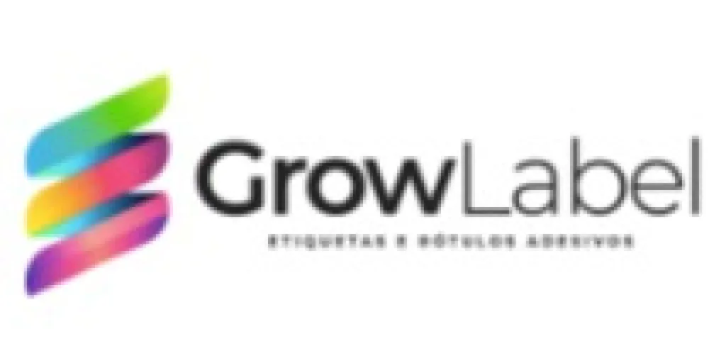 Logo Grow Label Industria de Rotulos Auto Adesivos