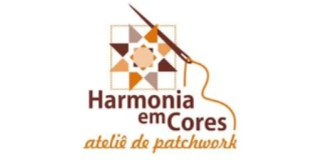 Logo Harmonia em Cores - Ateliê Patchwork