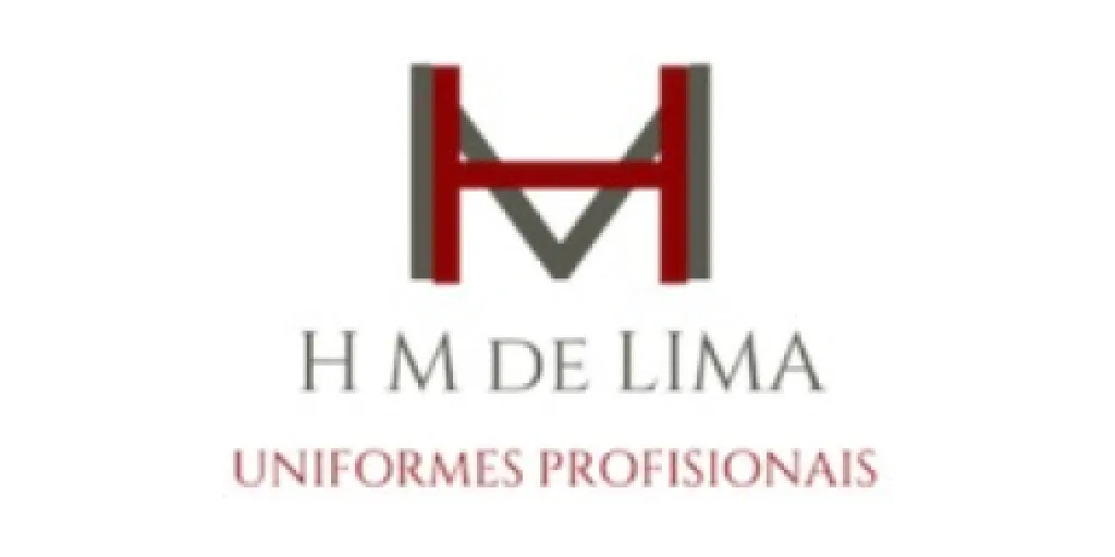 Logo H M de Lima Uniformes Profissinais