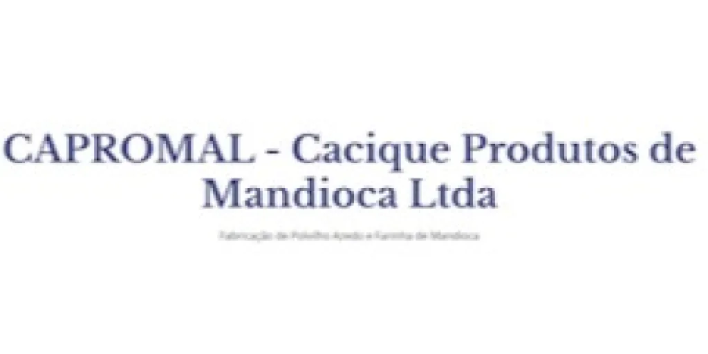 Logo Capromal Cacique Produtos de Mandioca Ltda