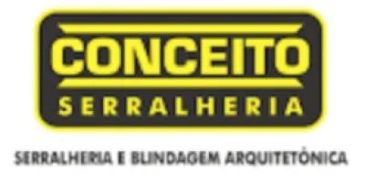 Logo Conceito Serralheria - Blindagem Arquitetônica