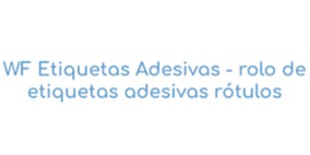 Logo Wf Etiquetas Adesivas