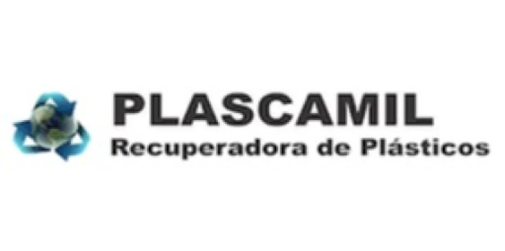 Logo Plascamil Recuperadora de Plásticos