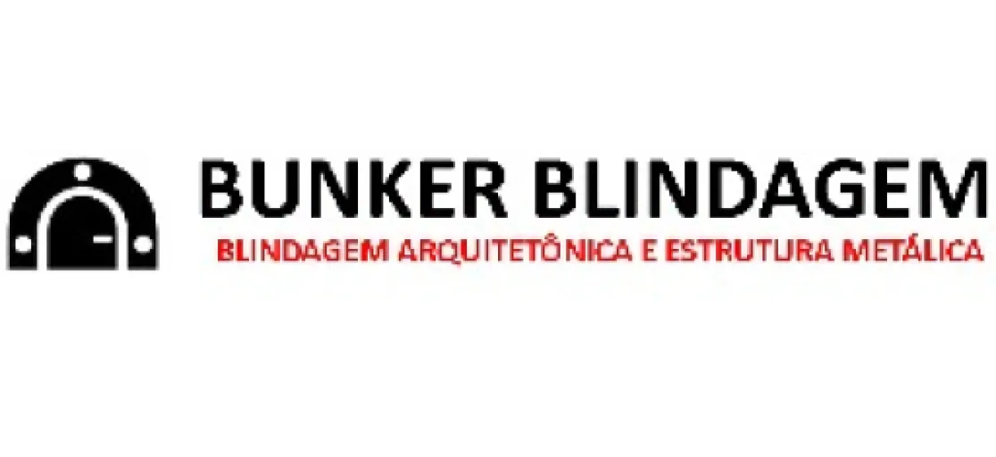 Logo Bunker Blindagem Arquitetônica e Estrutura Metalica