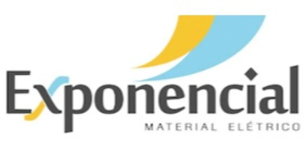 Logo Exponencial Distribuidora de Materiais Elétricos