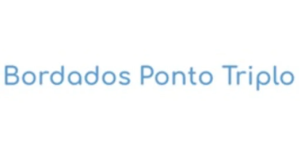 Logo Bordados Ponto Triplo
