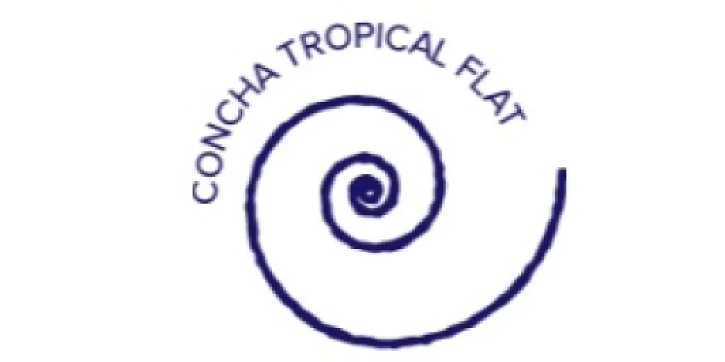 Logo Concha Tropical Flat