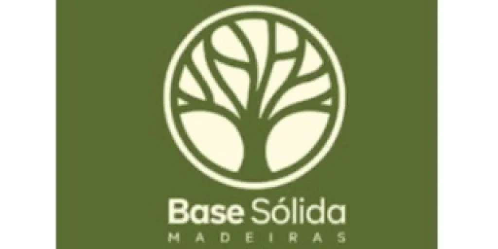 Logo Madeireira Base Sólida do Brasil