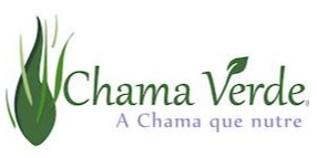 Logo Chama Verde - Bioprodutos Naturais e Veganos
