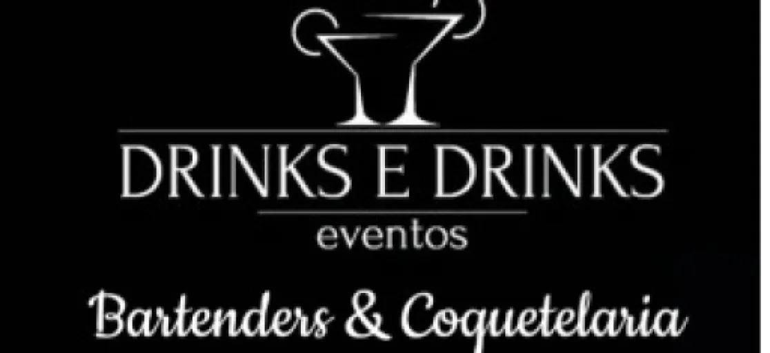 Logo Drinks e Drinks Eventos - Bartenders & Coquetelaria