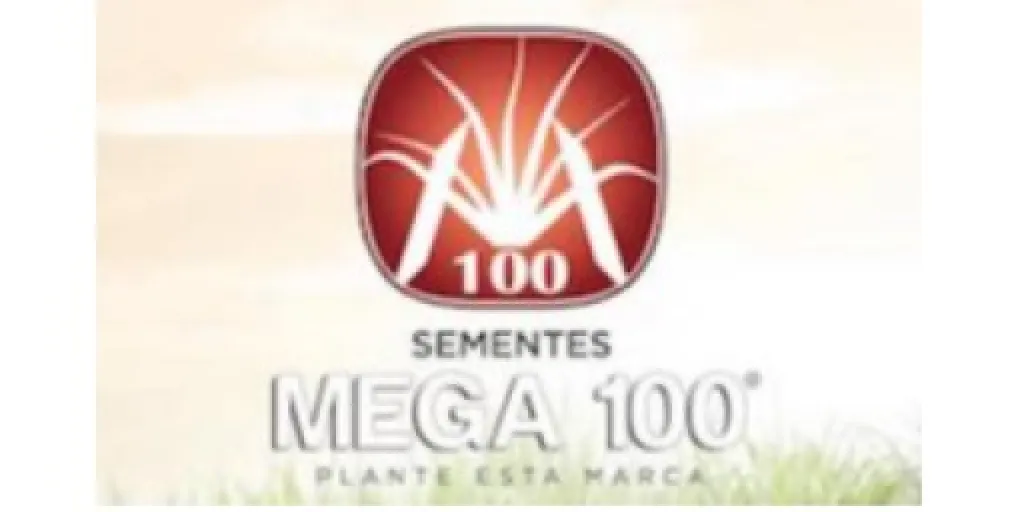 Logo Produção e Comércio de Sementes Mega 100