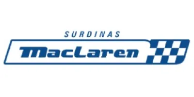 Logo Surdinas Maclaren - Escapamentos Automotivos