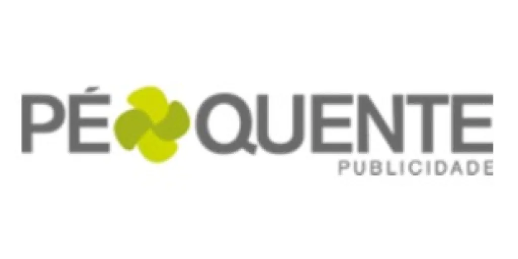 Logo Pé-Quente Publicidade