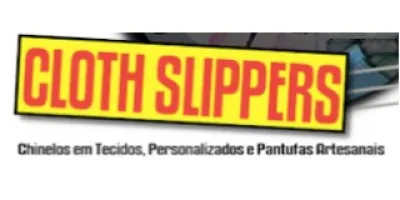 Logo Cloth Slippers - Chinelos de Quarto e Pantufas Artesanais