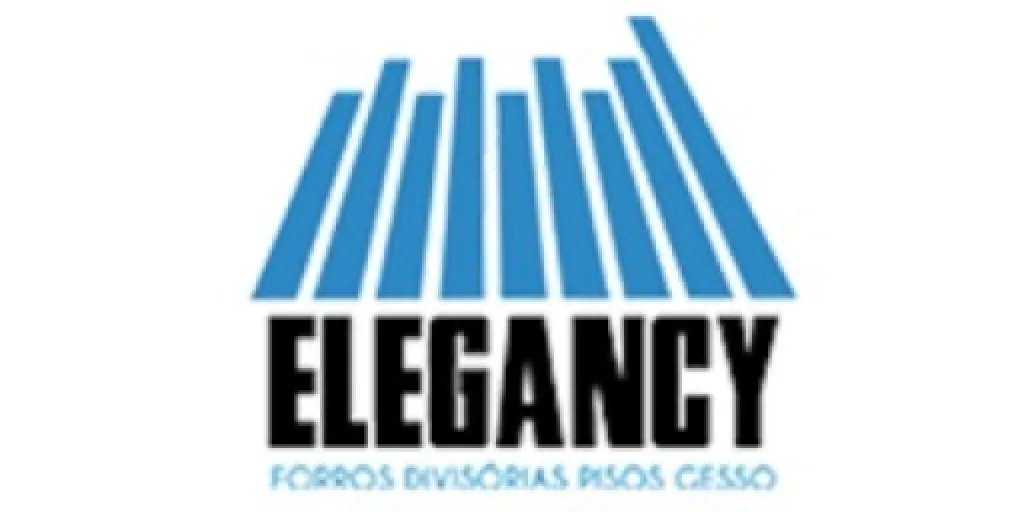 Logo Elegancy Forros Divisórias Pisos e Gesso