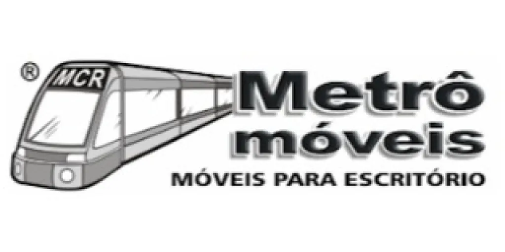 Logo Metrômóveis Móveis para Escritório