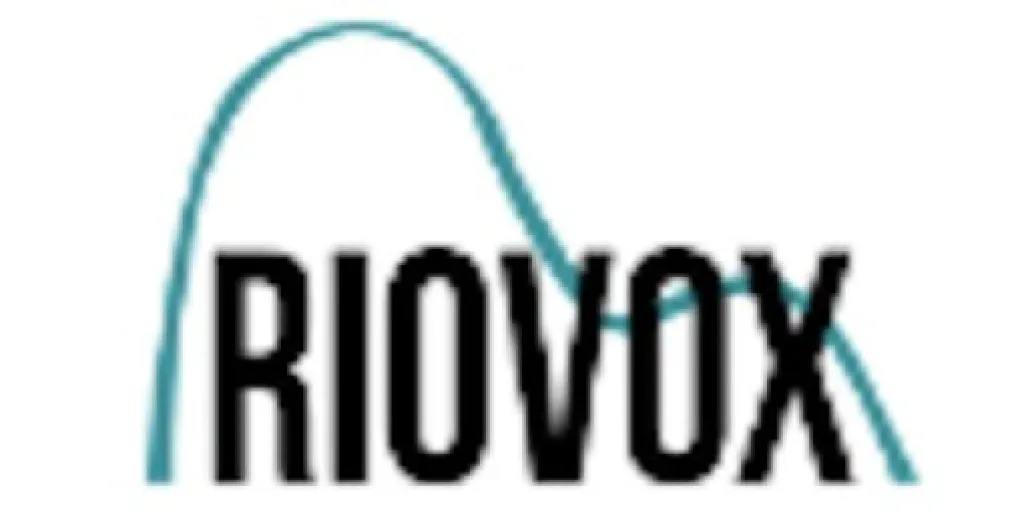 Logo Riovox Tradução Simultânea