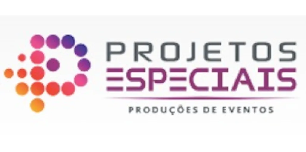 Logo Projetos Especiais Produções de Eventos