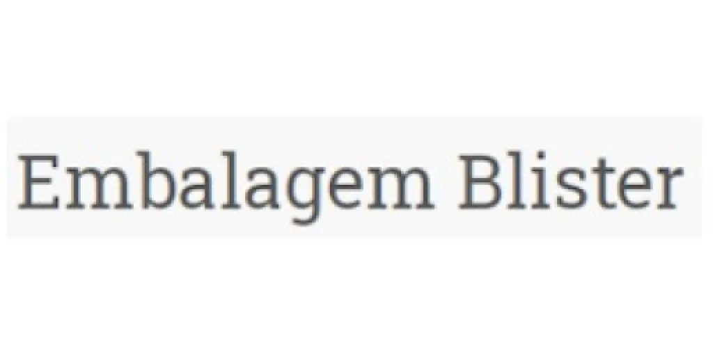 Logo Embalagem Blister - Soluções em Embalagens Plásticas