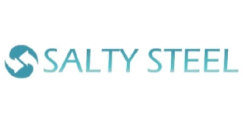 Logo Salty Steel Comércio de Aços