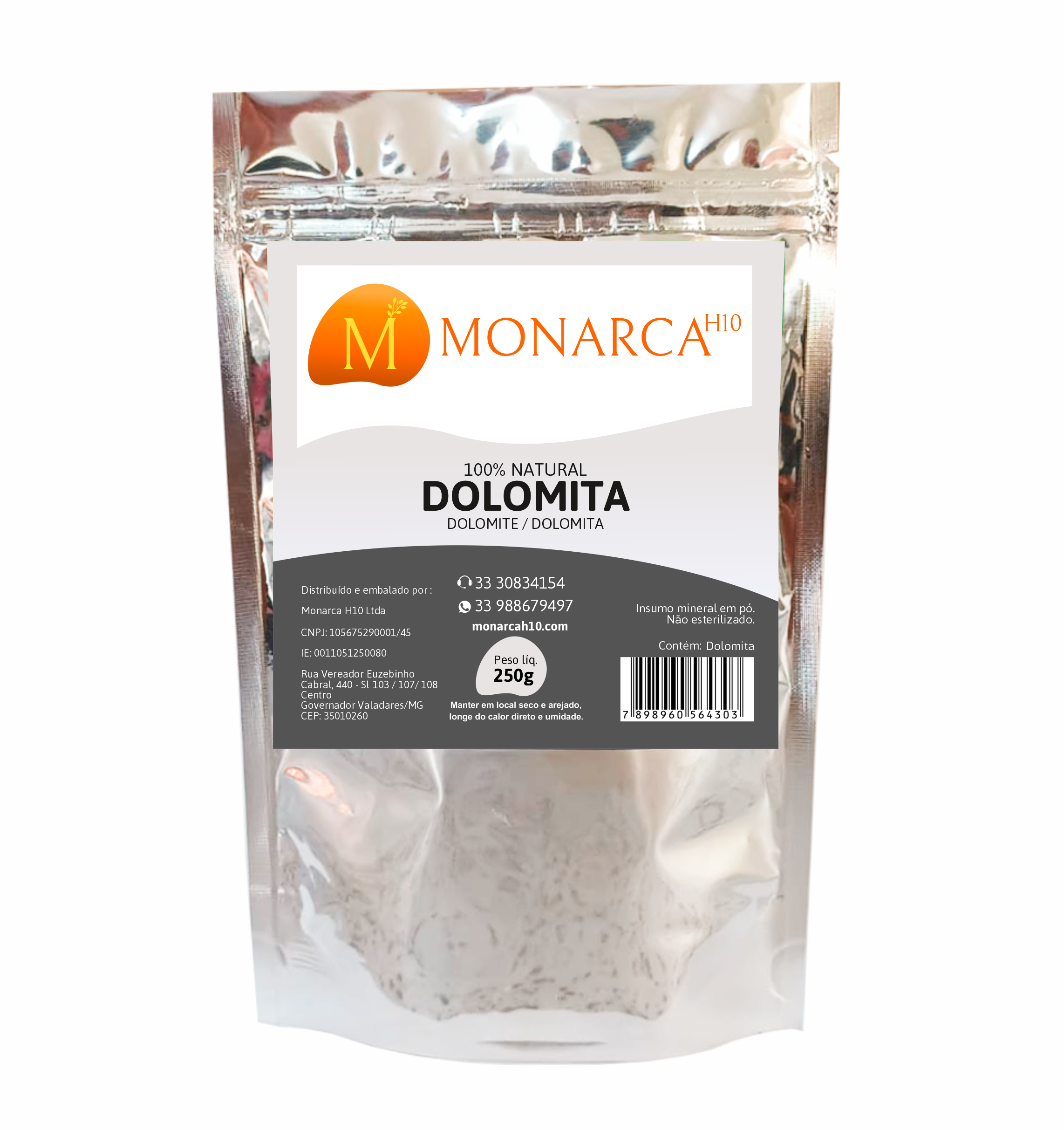 DOLOMITA 250g | R$ 3,50
