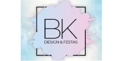 Logo Bk Design de Festas