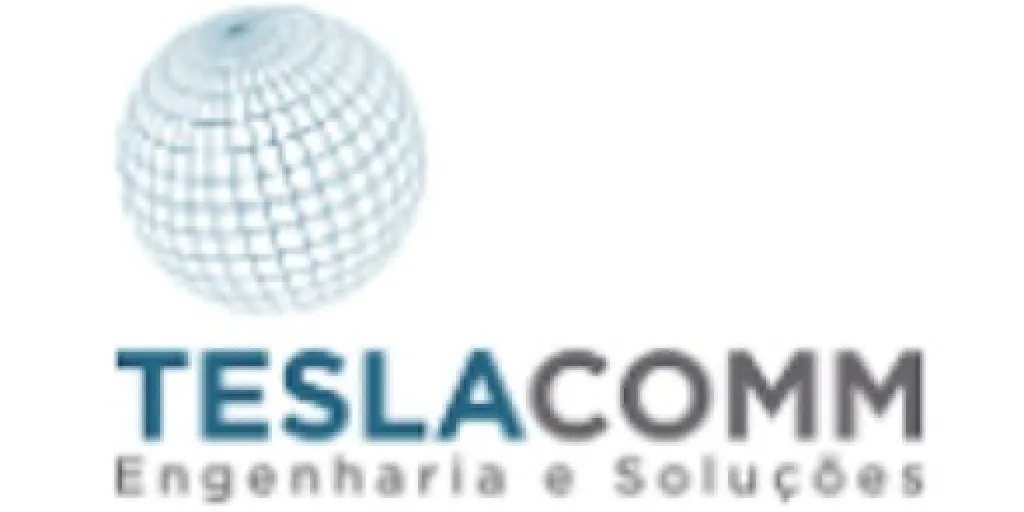 Logo Teslacomm Engenharia