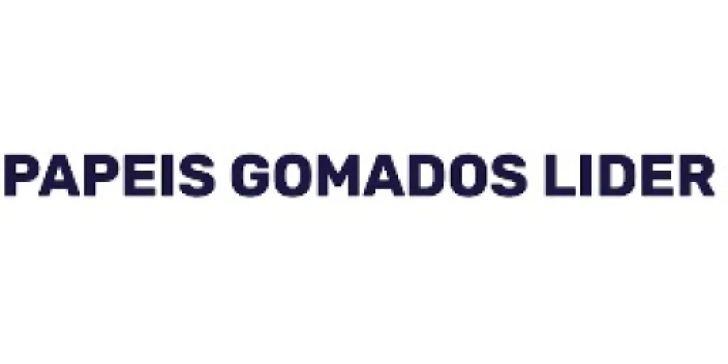 Logo Papéis Gomados Líder e Conexos