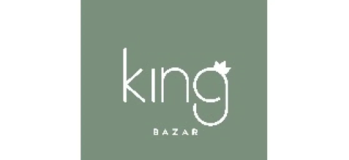 Logo King Bazar - Decoração e Organização