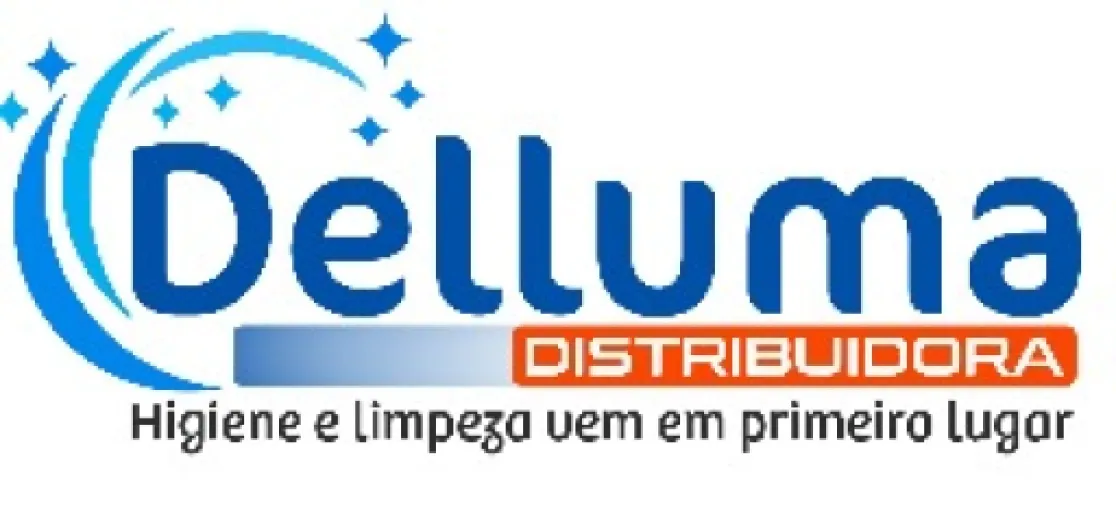 Logo Delluma Distribuidora de Materiais de Higiene , Limpeza e Descartáveis