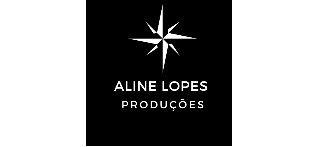 Logo Aline Lopes Produções