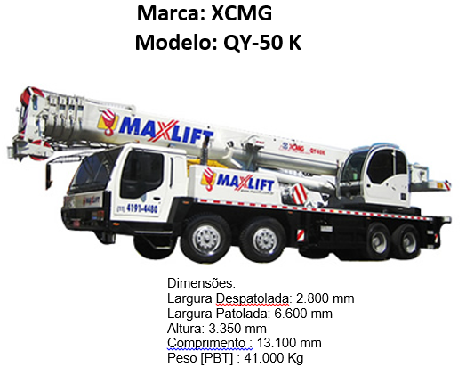 Guindaste Telescópico | 50 t