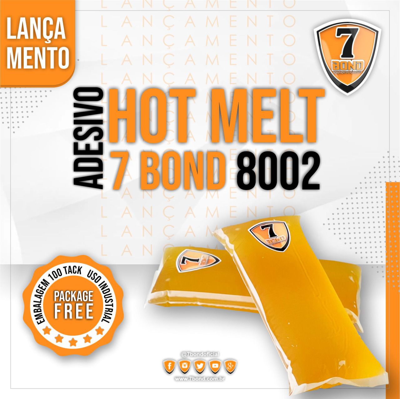 ADESIVO HOT MELT 7 BOND 8002