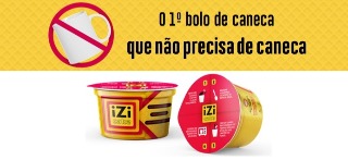 Logo Izi Cake - Bolos de Caneca