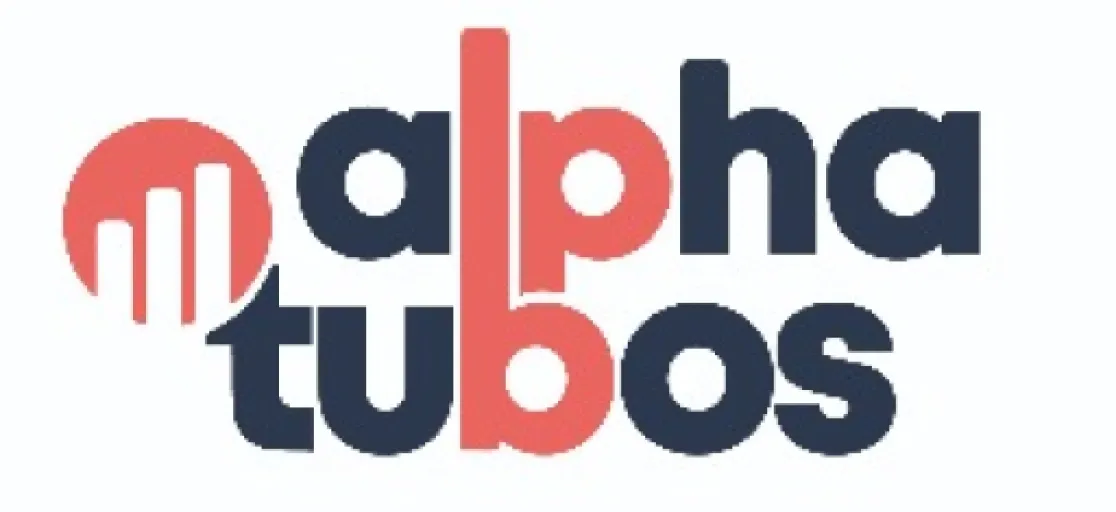 Logo Alpha Tubos - Tubos de Papelão