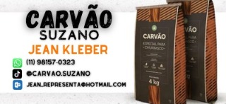 Logo Carvão Suzano - Carvão para Churrasco Atacado e Varejo