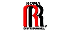 Logo Roma Distribuidora - Material de Escritório e de Informática