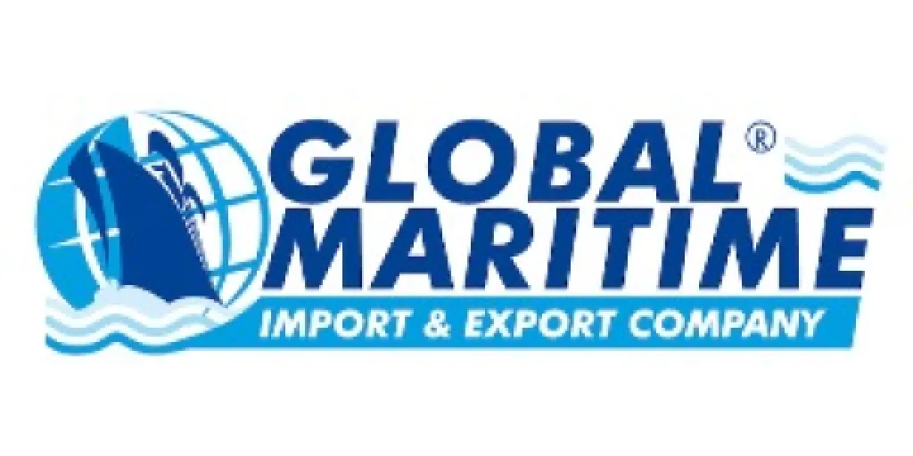 Logo Global Maritime Comercial Importadora e Exportadora