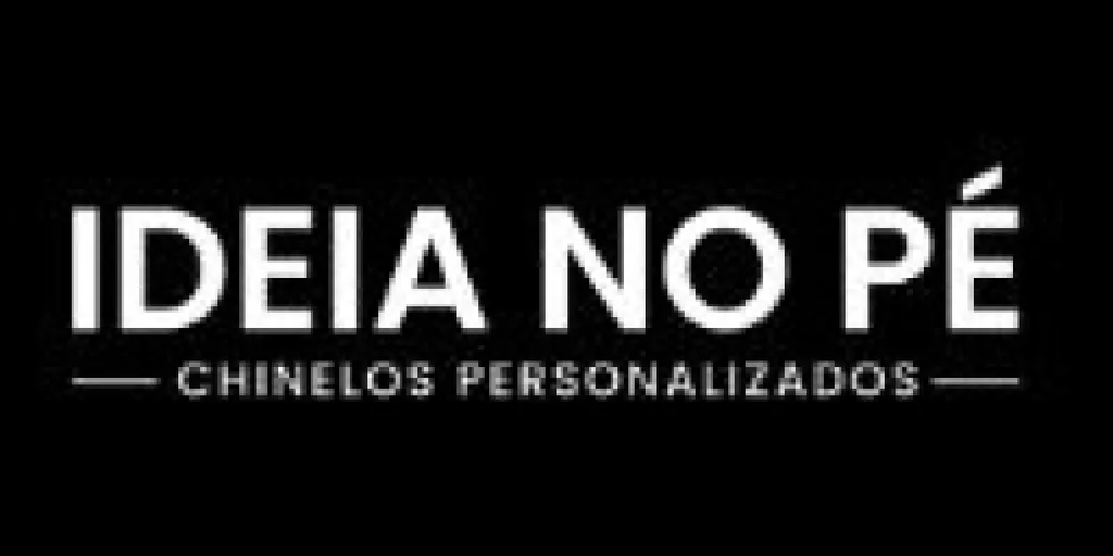 Logo Ideia No Pé - Chinelos Personalizados
