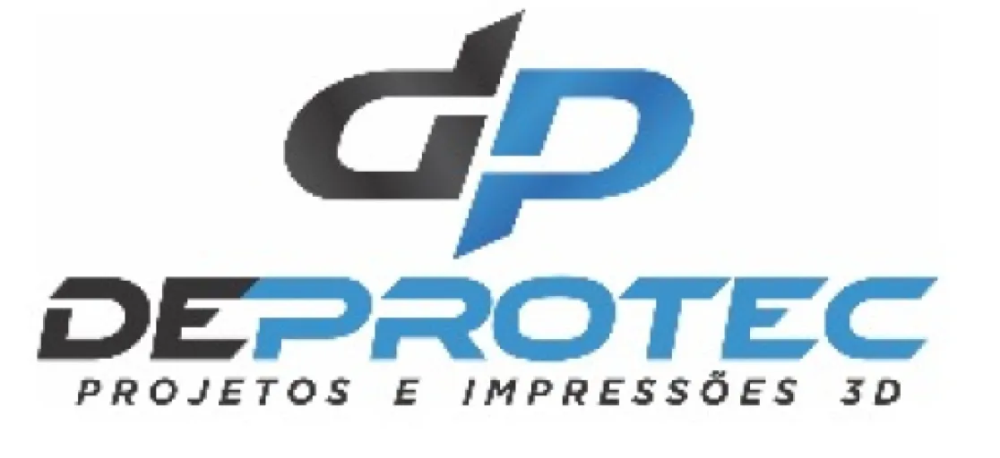 Logo Deprotec - Projetos e Impressões 3D