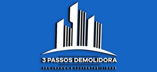 Logo 3 Passos Demolidora - Demolição Manual e Mecanizada