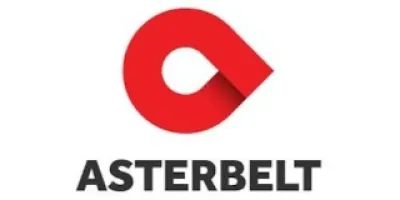 Logo Asterbelt Ind com Imp e Exp Equipamentos Industriais