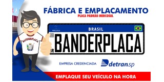 Logo Banderplaca Indústria e Comércio