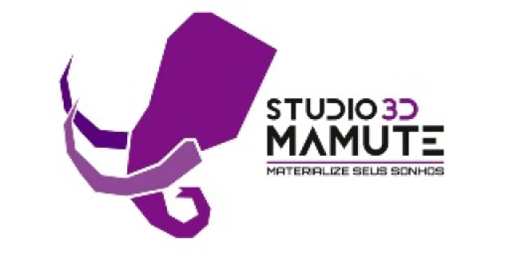 Logo Studio 3D Mamute - Brindes e Prêmios