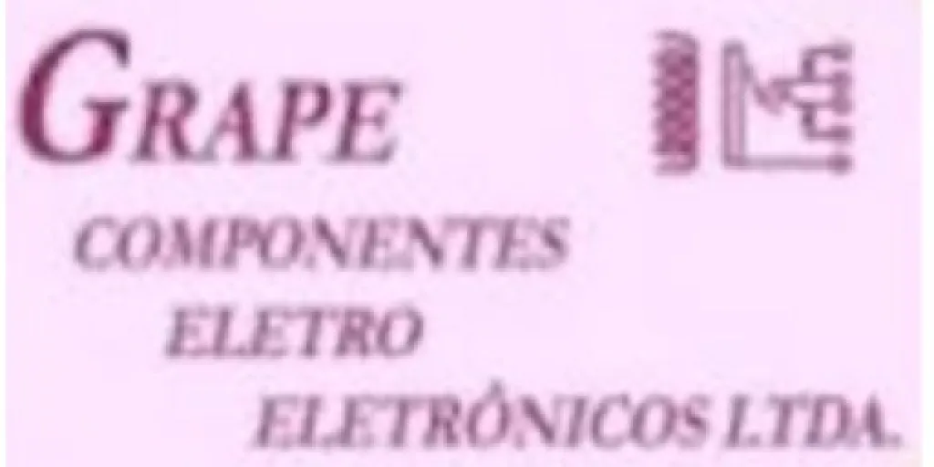 Logo Grape Comércio de Componentes Eletro-Eletrônicos